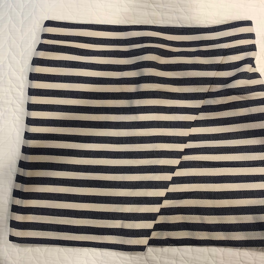 EUC Jcrew striped skirt